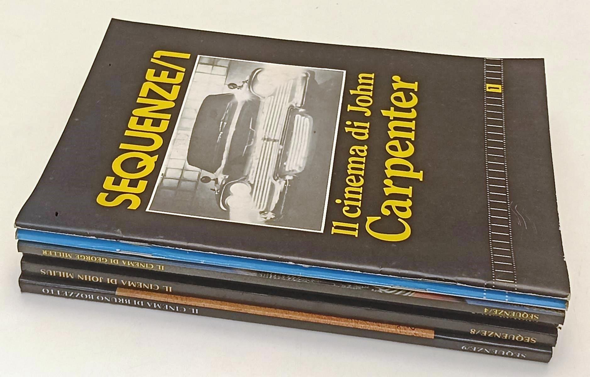 LW- RIVISTA CINEMA SEQUENZE LOTTO 7 VOLUMI -- CIERRE --- 1984 /1990 - B - YFS664