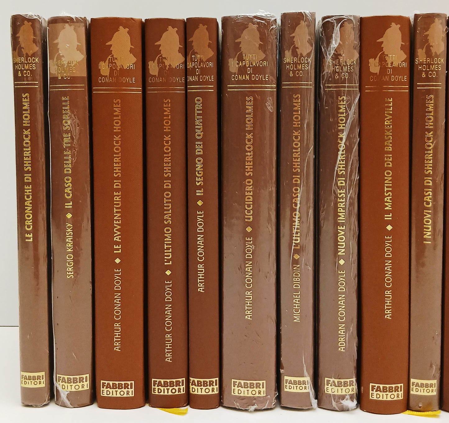 LG- TUTTI I CAPOLAVORI DI CONAN DOYLE SHERLOCK HOLMES 35 VOLUMI - FABBRI- BLCP86
