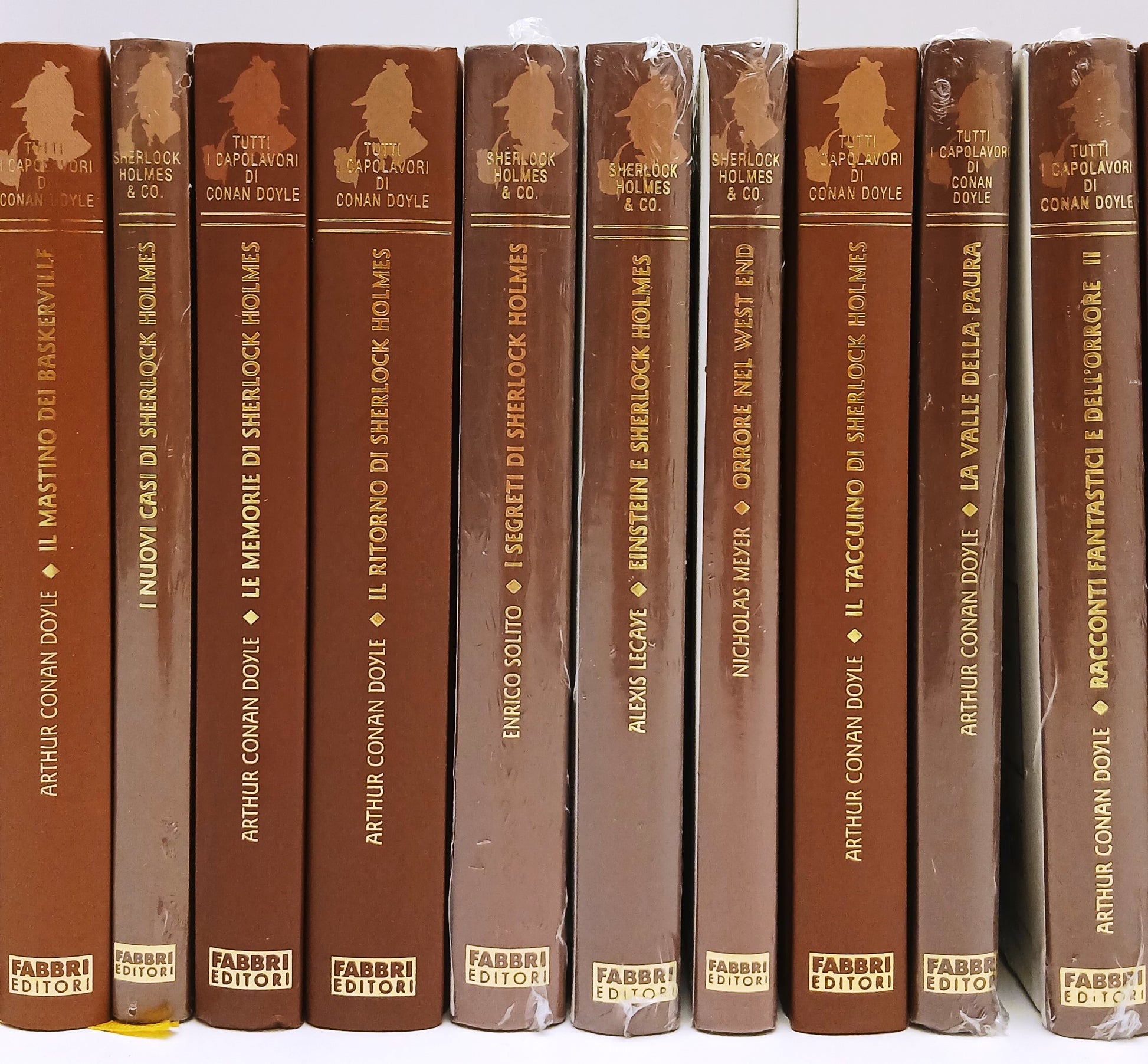 LG- TUTTI I CAPOLAVORI DI CONAN DOYLE SHERLOCK HOLMES 35 VOLUMI - FABBRI- BLCP86