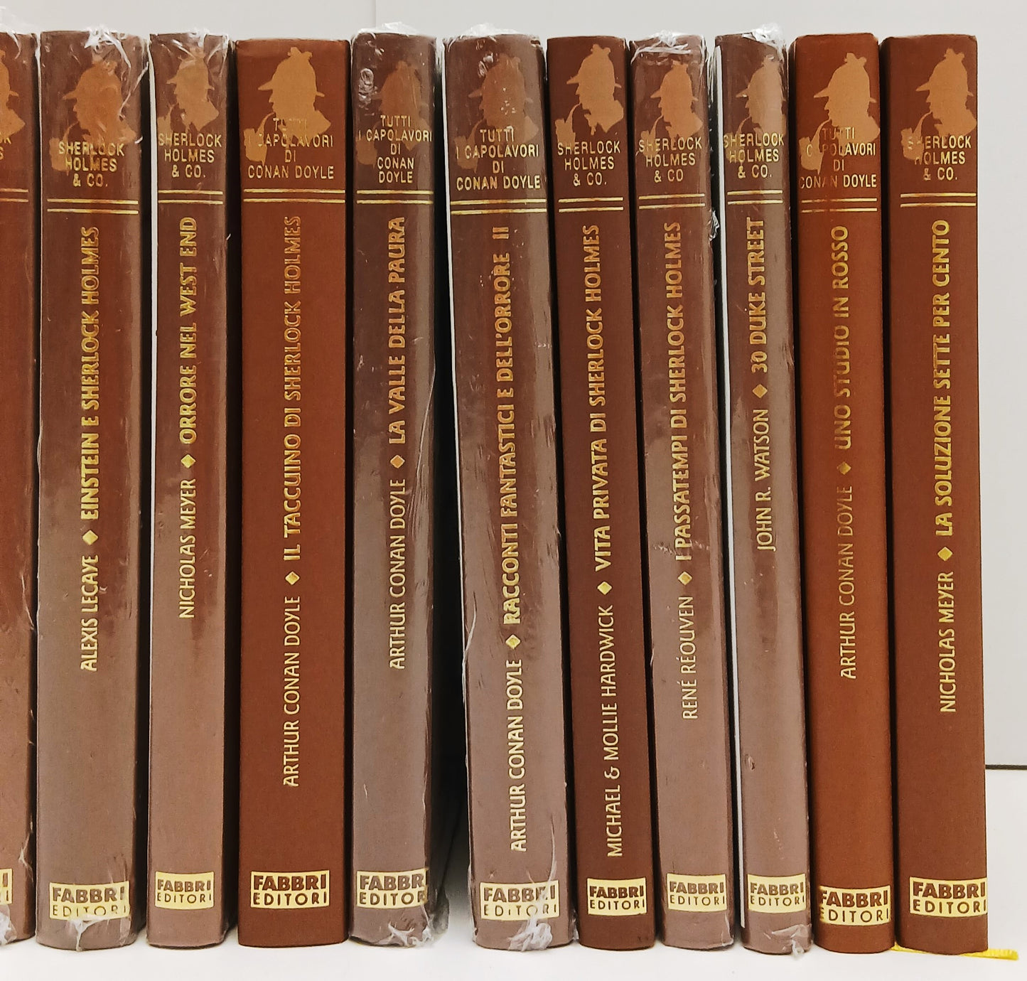 LG- TUTTI I CAPOLAVORI DI CONAN DOYLE SHERLOCK HOLMES 35 VOLUMI - FABBRI- BLCP86