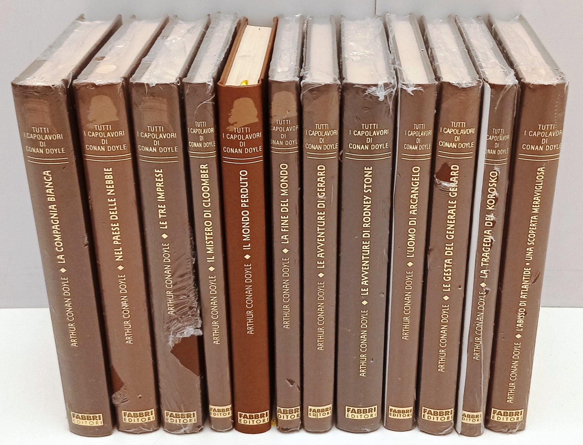 LG- TUTTI I CAPOLAVORI DI CONAN DOYLE SHERLOCK HOLMES 35 VOLUMI - FABBRI- BLCP86