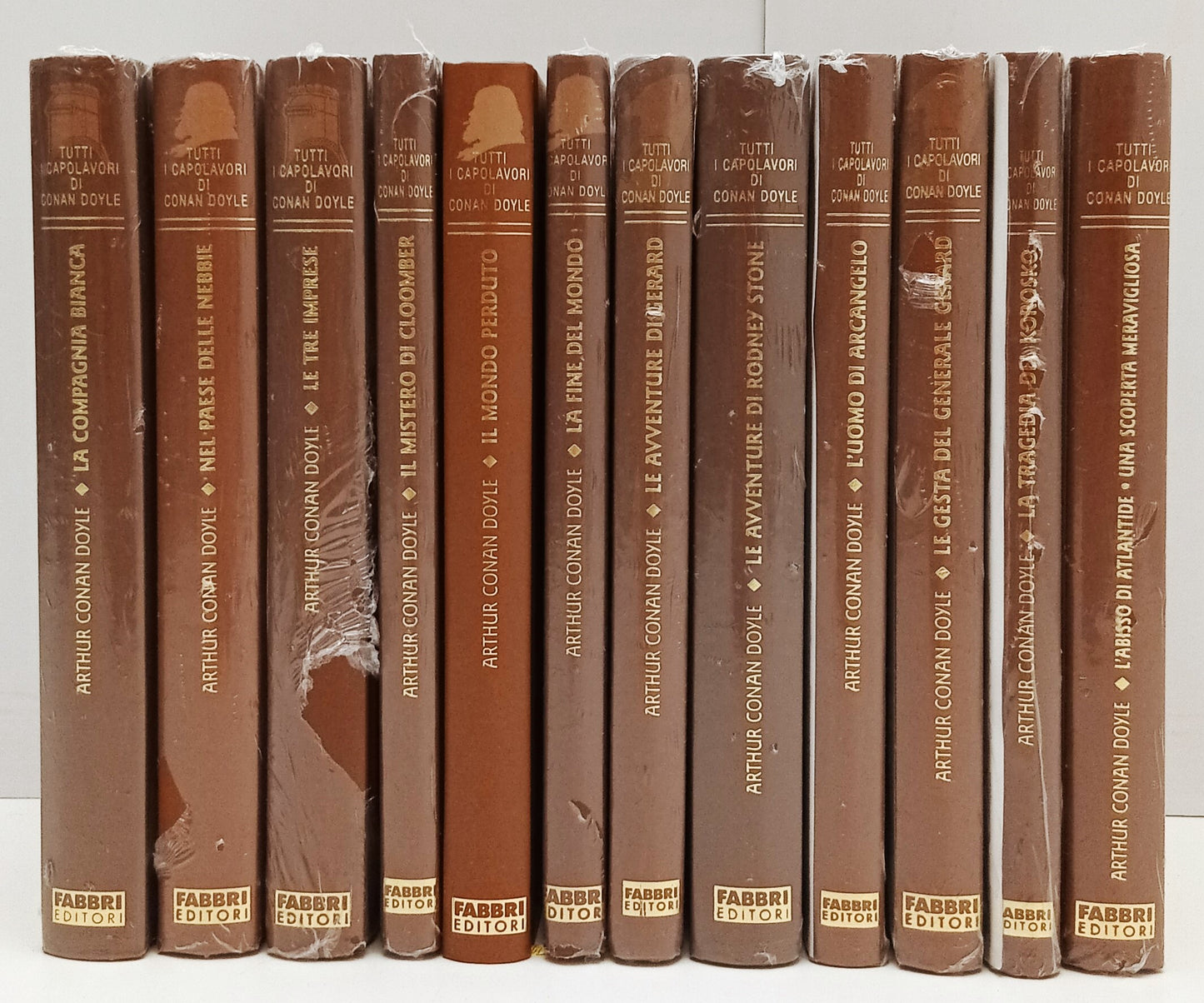 LG- TUTTI I CAPOLAVORI DI CONAN DOYLE SHERLOCK HOLMES 35 VOLUMI - FABBRI- BLCP86