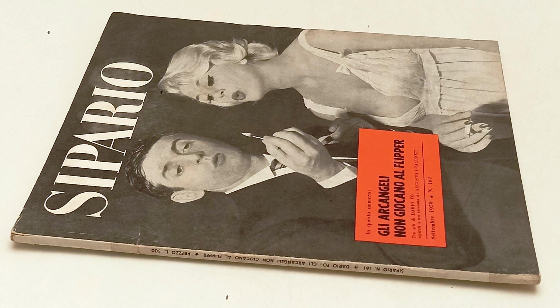 LR- RIVISTA SIPARIO N.161 GLI ARCANGELI NON GIOCANO A FLIPPER - 1959- B- RVSa385