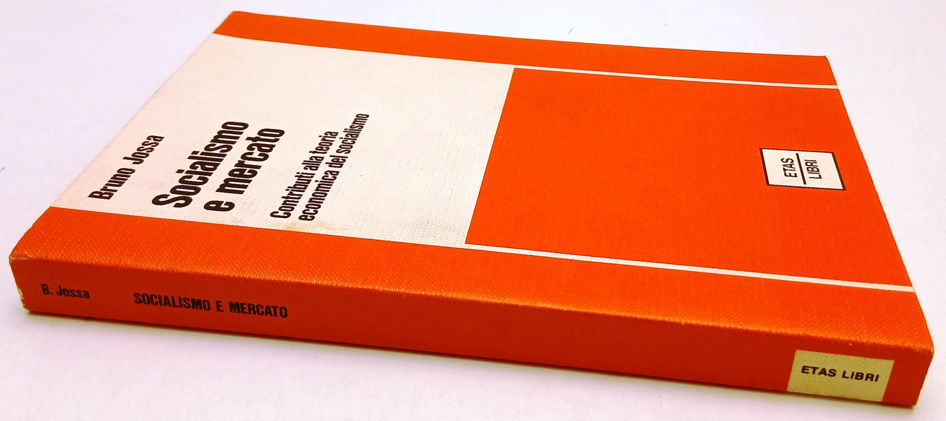 LZ- SOCIALISMO E MERCATO - BRUNO JOSSA - ETAS - LIBRI -- 1978 - B - YFS664