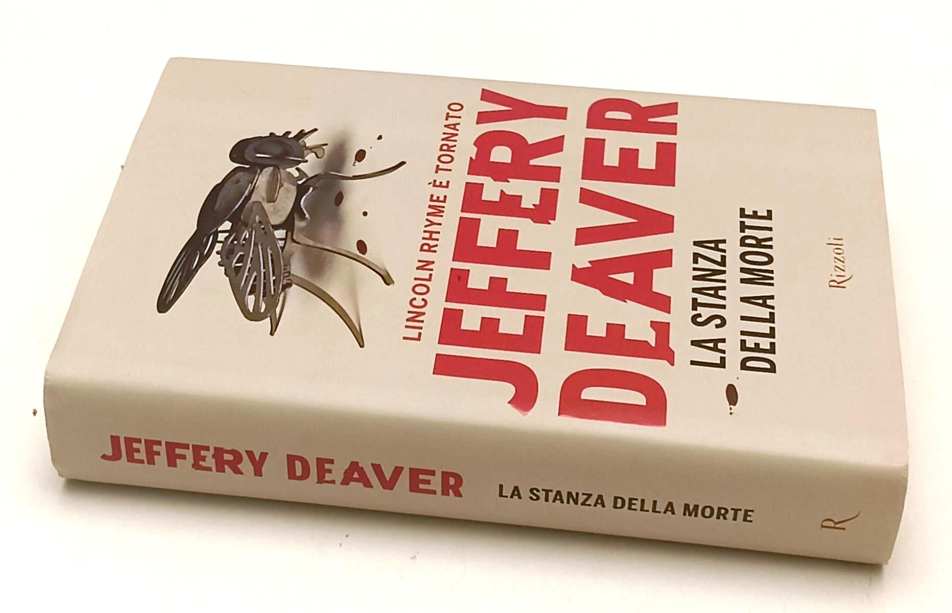 LG- LA STANZA DELLA MORTE CON AUTOGRAFO - JEFFERY DEAVER- RIZZOLI---- CS- YFS604