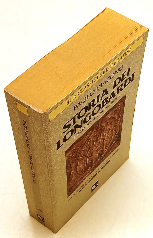 LN- STORIA DEI LONGOBARDI LATINO A FRONTE- PAOLO DIACONO- RIZZOLI- BUR--- B- XFS