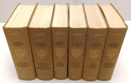 LS- STORIA DEL MONDO ANTICO 6 VOLUMI I,II,IV,VI,VII,IX OFFERTA- GARZANTI- BLCP43