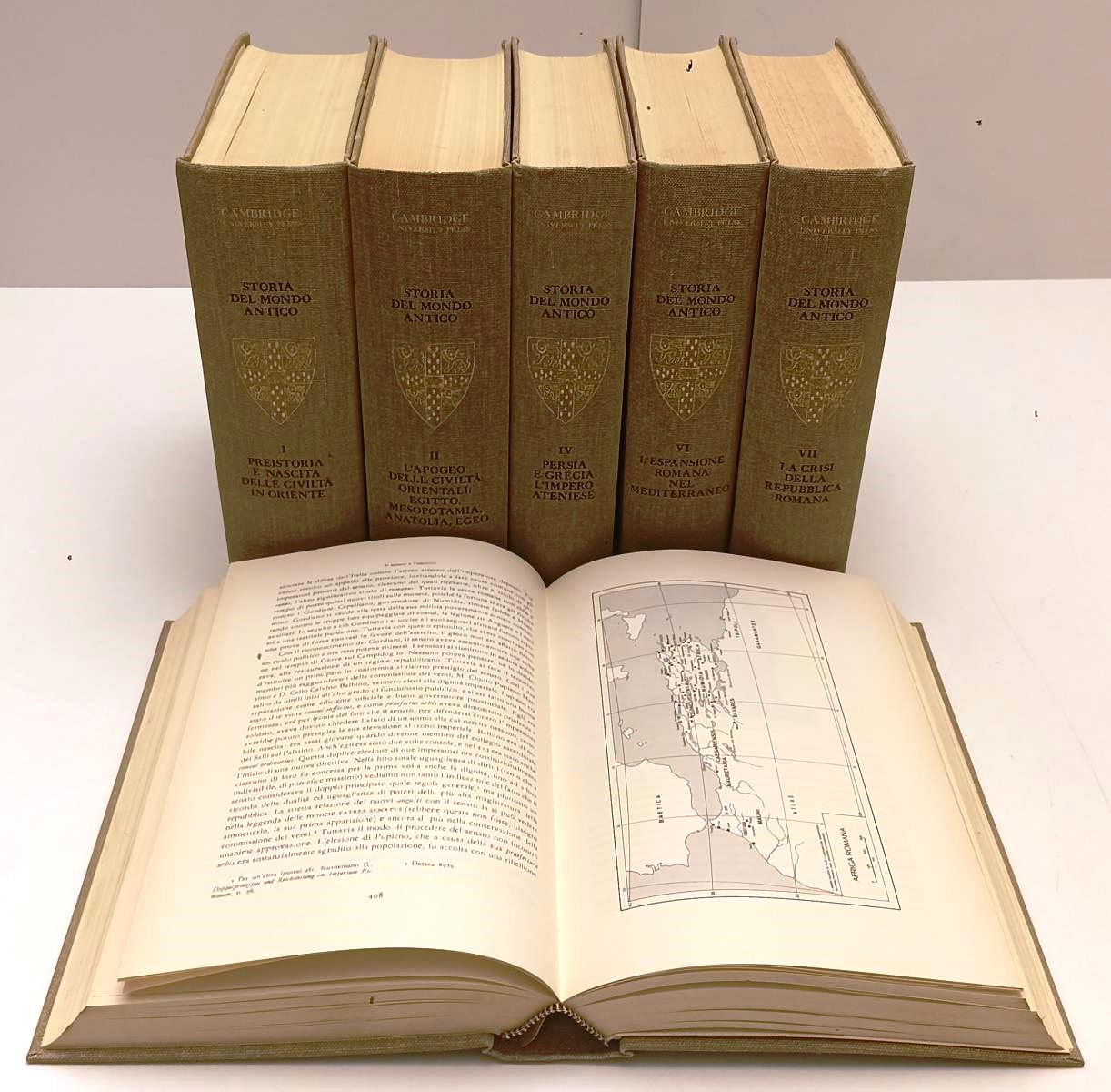 LS- STORIA DEL MONDO ANTICO 6 VOLUMI I,II,IV,VI,VII,IX OFFERTA- GARZANTI- BLCP43