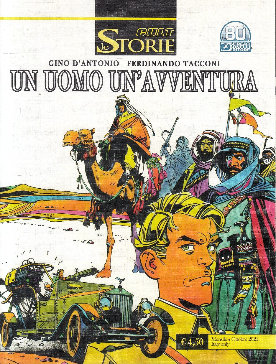 FB- LE STORIE N.108 UN UOMO UN'AVVENTURA -- BONELLI -- B - G25