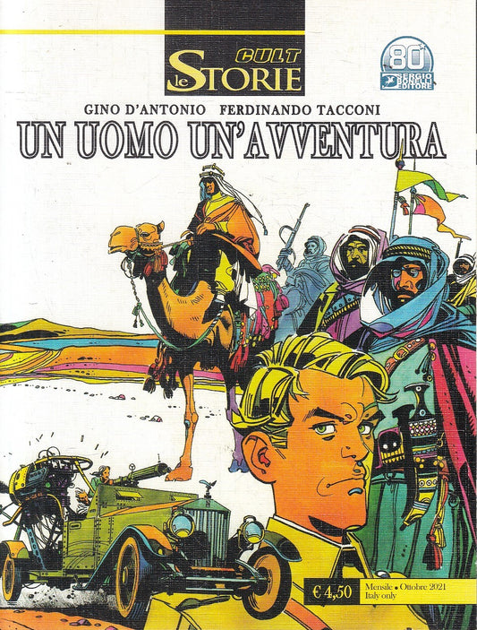 FB- LE STORIE N.108 UN UOMO UN'AVVENTURA -- BONELLI -- B - G25