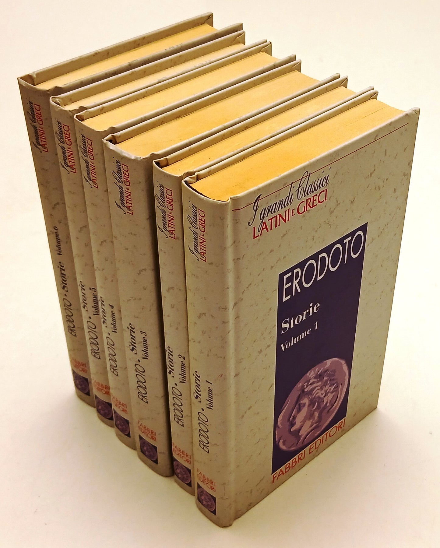 LN- STORIE 1/6 - ERODOTO- FABBRI- GRANDI CLASSICI LATINI GRECI-- 1994- C- YFS969