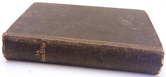 La Sacra Bibbia Antico Nuovo Testamento - Deposito Sacre Scritture- 1914- ZFS264