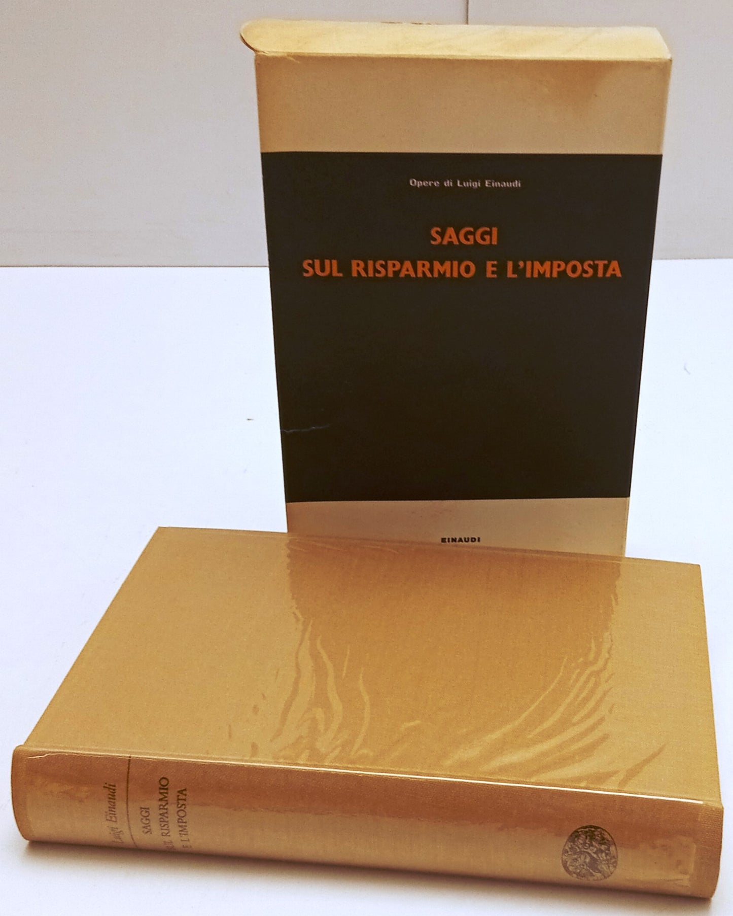 LS- SAGGI SUL RISPARMIO E L'IMPOSTA - LE OPERE DI LUIGI EINAUDI - CS - ZFS80