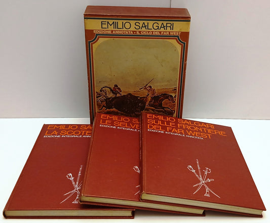Il ciclo del Far West 3 volumi - Emilio Salgari- Mondadori- cofanetto - YFS710