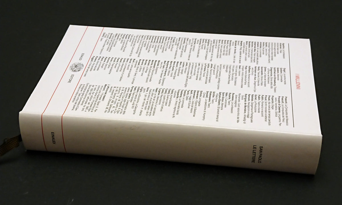 Le lettere di San Paolo- Einaudi I Millenni- 1a ristampa 1991- cofanetto- XFS