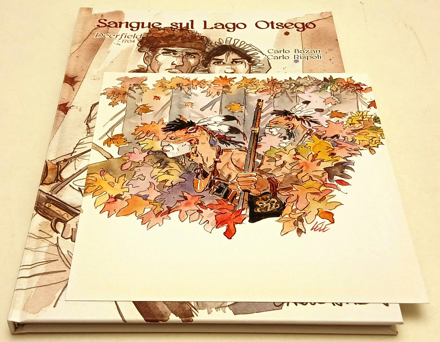 Sangue sul lago Otsego Deerfield 1704 - Bazan Rispoli - Segni d'Autore - B26