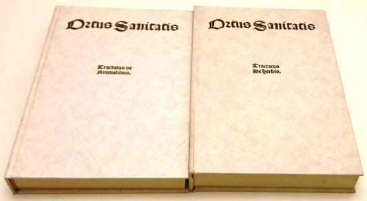 Ortus Sanitatis 2 volumi - Anonimo Cinese - 1977 - ristampa anastatica - YFS949