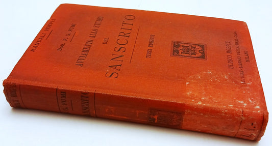 Avviamento allo studio del Sanscrito - Dott. F. G. Fumi - Hoepli Manuali