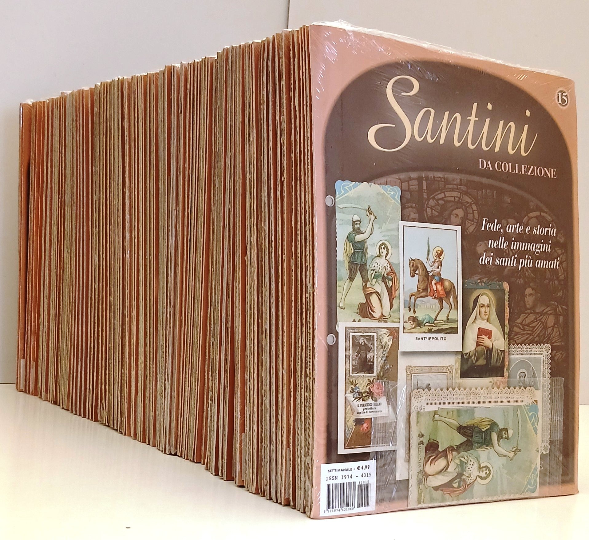 Lotto Santini da Collezione - 7 carpette sigillate - 200 fascicoli  - BLCG2