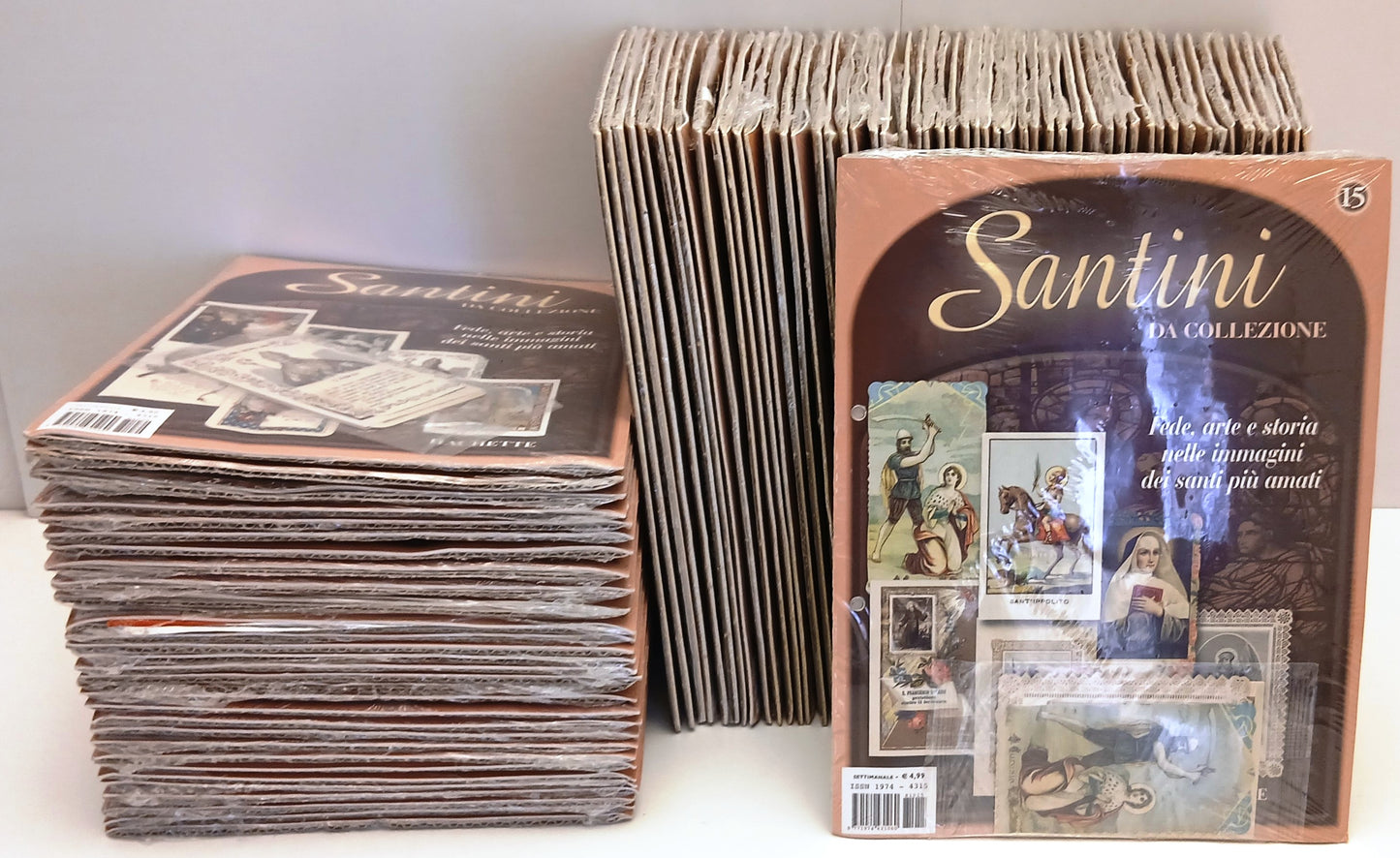 Lotto Santini da Collezione - 7 carpette sigillate - 200 fascicoli  - BLCG2