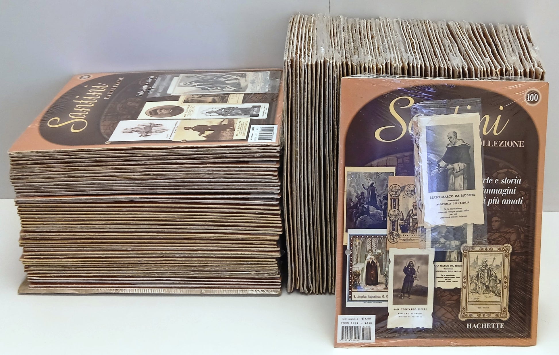 Lotto Santini da Collezione - 7 carpette sigillate - 200 fascicoli  - BLCG2