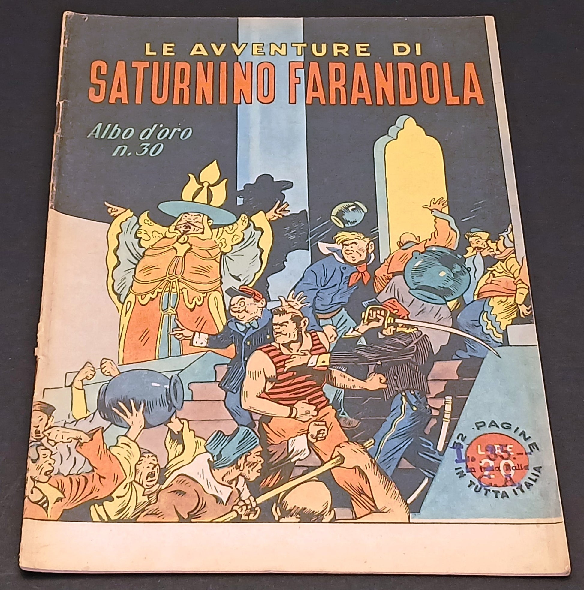 Albo d'oro n.30 Le avventure di Saturnino Farandola - Mondadori - 1946 - H26
