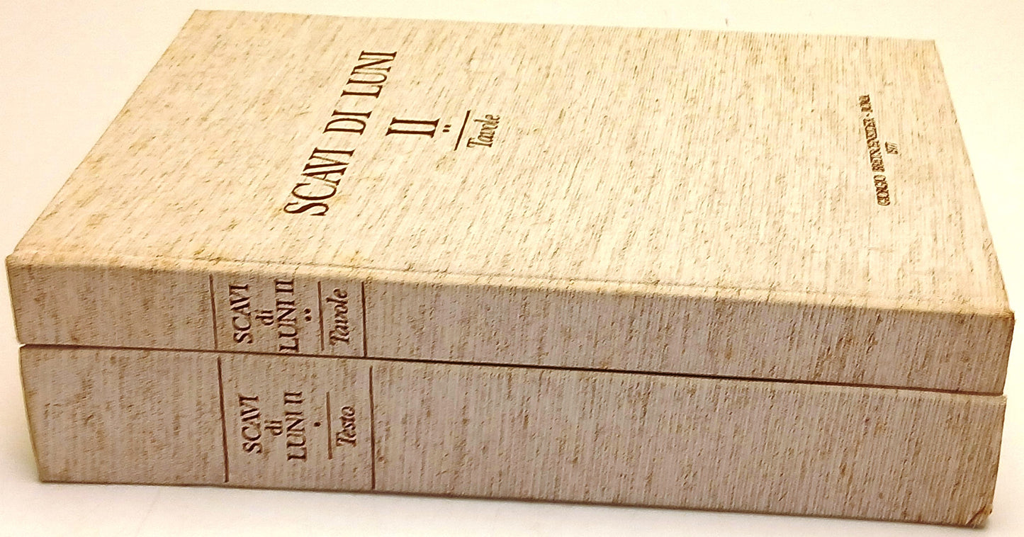 Scavi di Luni II 3 volumi - Antonio Frova - G. Bretschneider - 1977 - ZFS319