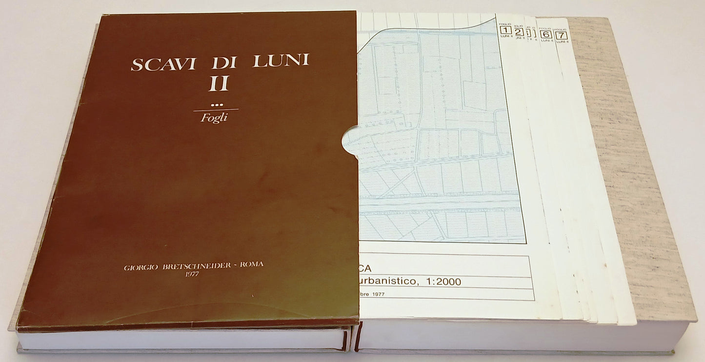 Scavi di Luni II 3 volumi - Antonio Frova - G. Bretschneider - 1977 - ZFS319