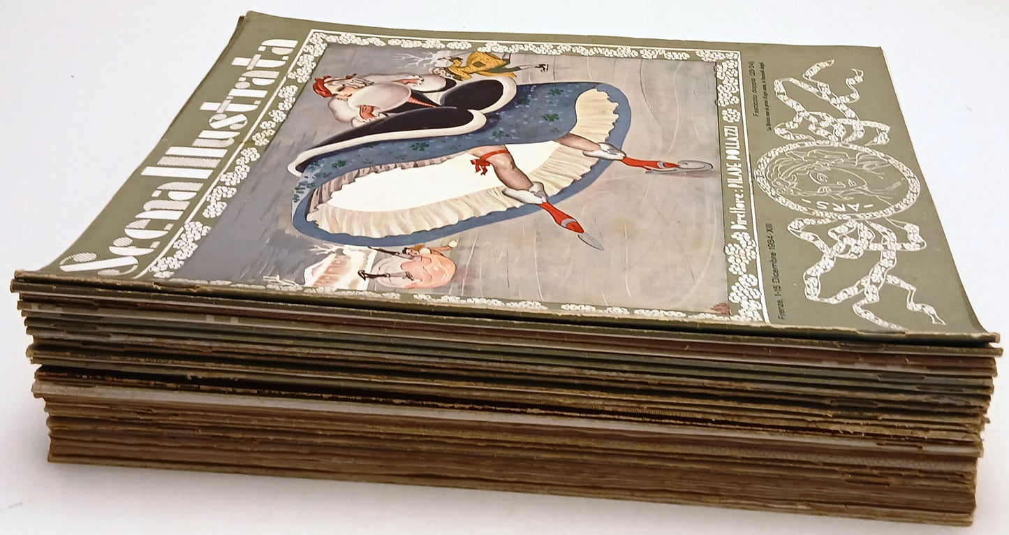 Lotto rivista Scena Illustrata 1929-1934 26 numeri - 1929-1934 - BLCP2