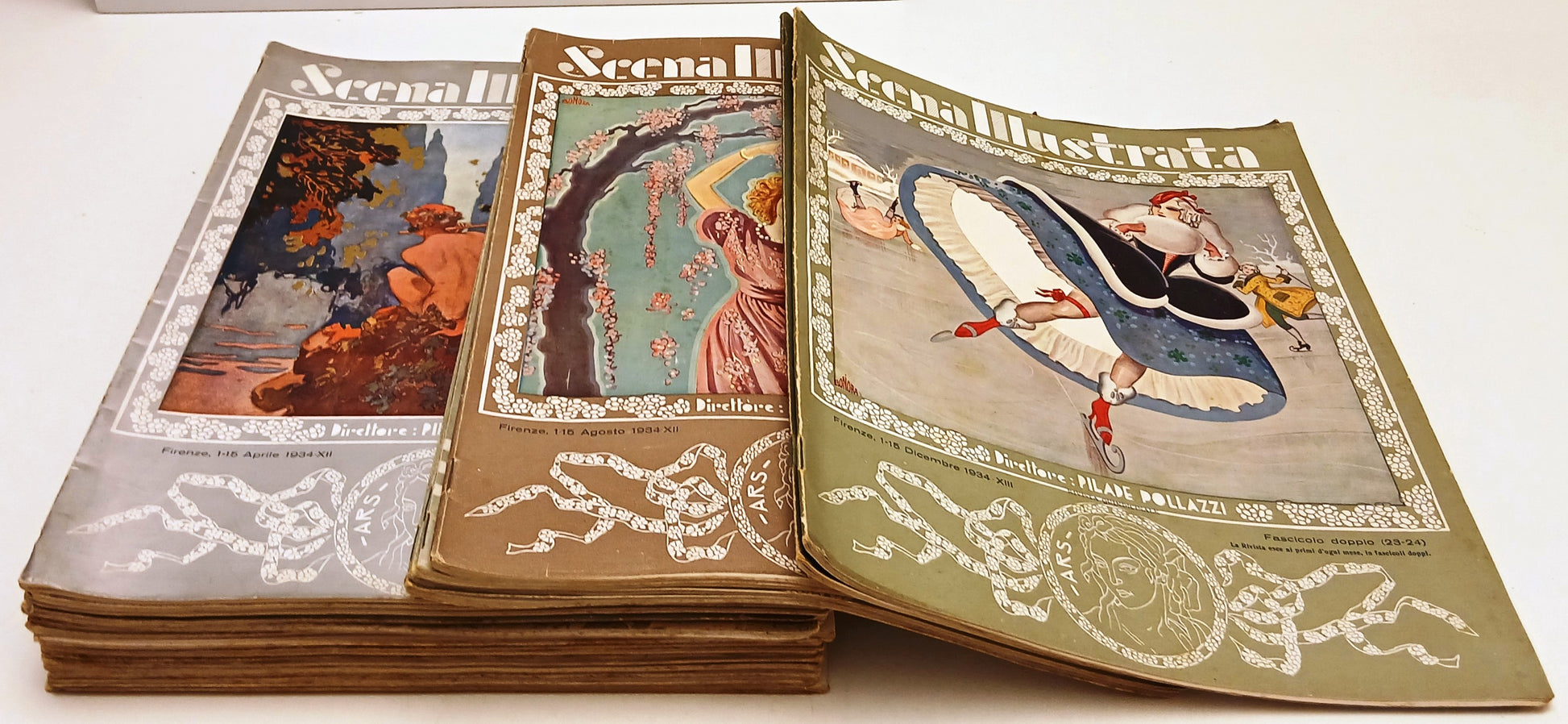 Lotto rivista Scena Illustrata 1929-1934 26 numeri - 1929-1934 - BLCP2
