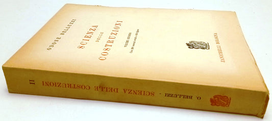 LZ- SCIENZA DELLE COSTRUZIONI II - ODONE BELLUZZI - ZANICHELLI--- 1971- B- ZFS80