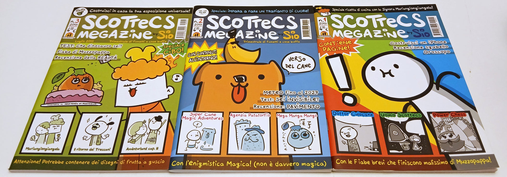 Scottecs magazine 1/3 - Sio - Shockdom - 1a ed. - D26