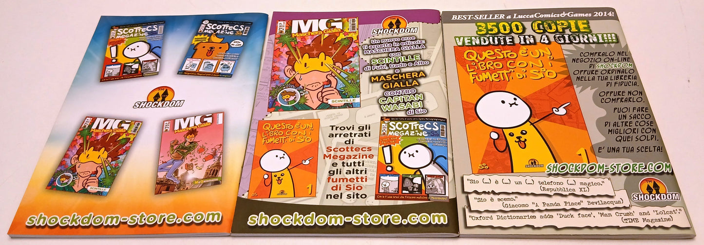 Scottecs magazine 1/3 - Sio - Shockdom - 1a ed. - D26