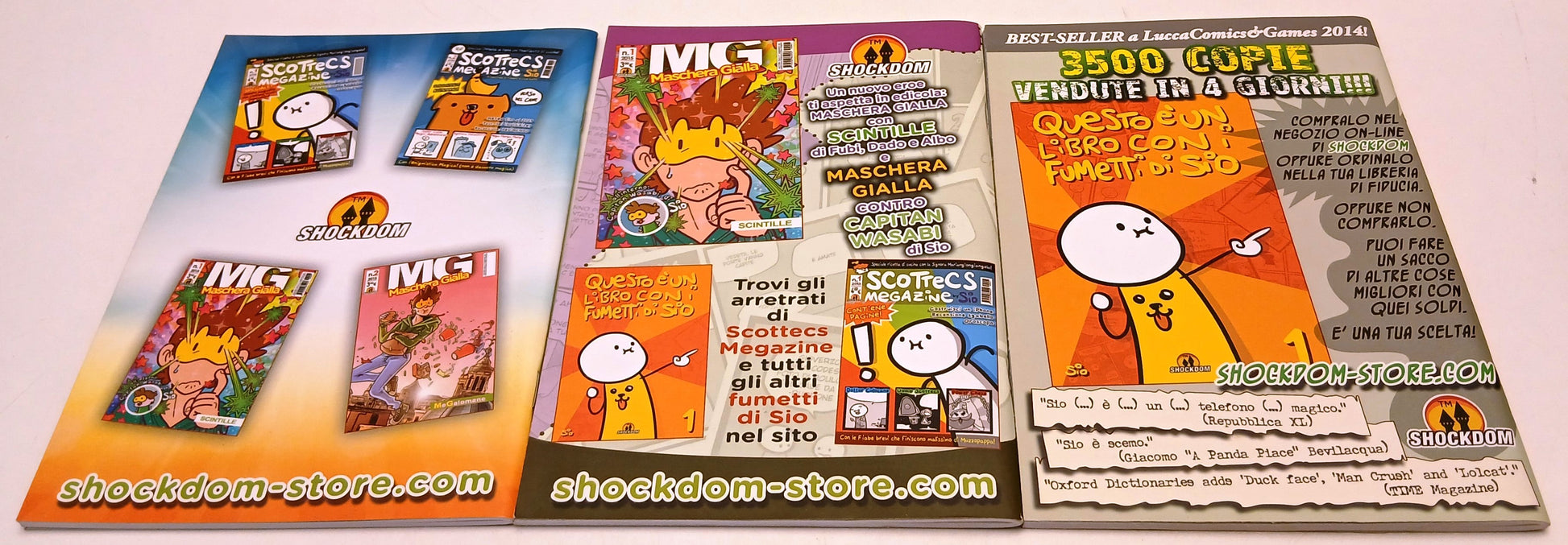 Scottecs magazine 1/3 - Sio - Shockdom - 1a ed. - D26