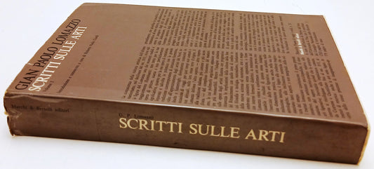 Scritti sulle arti Volume I- Gian Paolo Lomazzo- Marchi Bertolli- 1a ed.- ZFS109