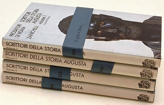 Scrittori della Storia Augusta 1/4 Prosatori di Roma- Zanichelli- 1a ed.- ZFS198