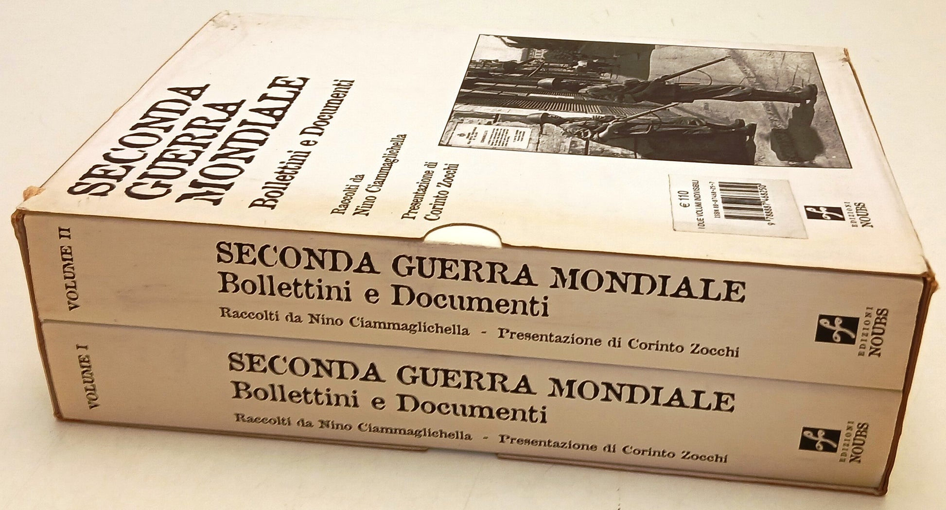 Seconda Guerra Mondiale 2 volumi Bollettini - Ciammaglichella- Noubs- 1a- YFS726