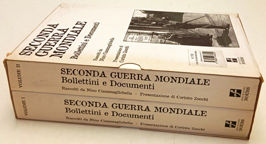 Seconda Guerra Mondiale 2 volumi Bollettini - Ciammaglichella- Noubs- 1a- YFS726