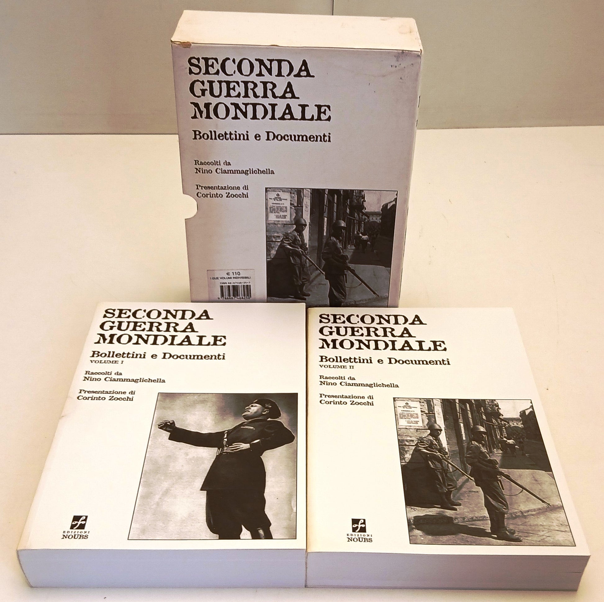 Seconda Guerra Mondiale 2 volumi Bollettini - Ciammaglichella- Noubs- 1a- YFS726