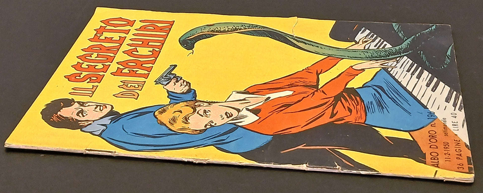 Albo d'oro n.196 Il segreto dei fachiri - Mondadori - 1950 - originale - H26