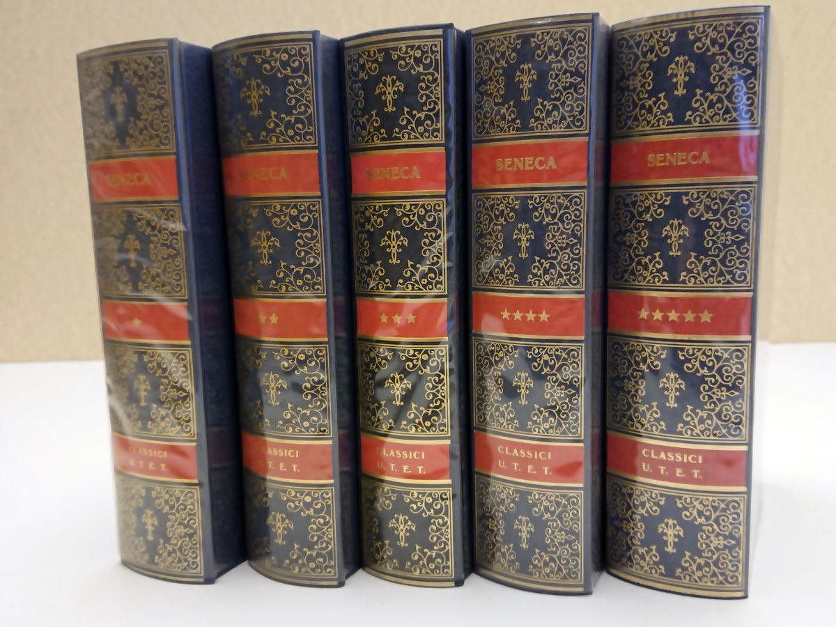 Opere (5 volumi) - Seneca - UTET Classici Latini - XFS