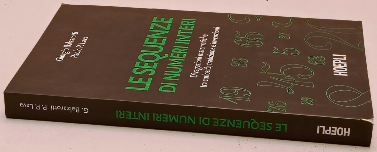 Le sequenze dei numeri interi - Balzarotti Lava - Hoepli - 1a ed.- ZFS280