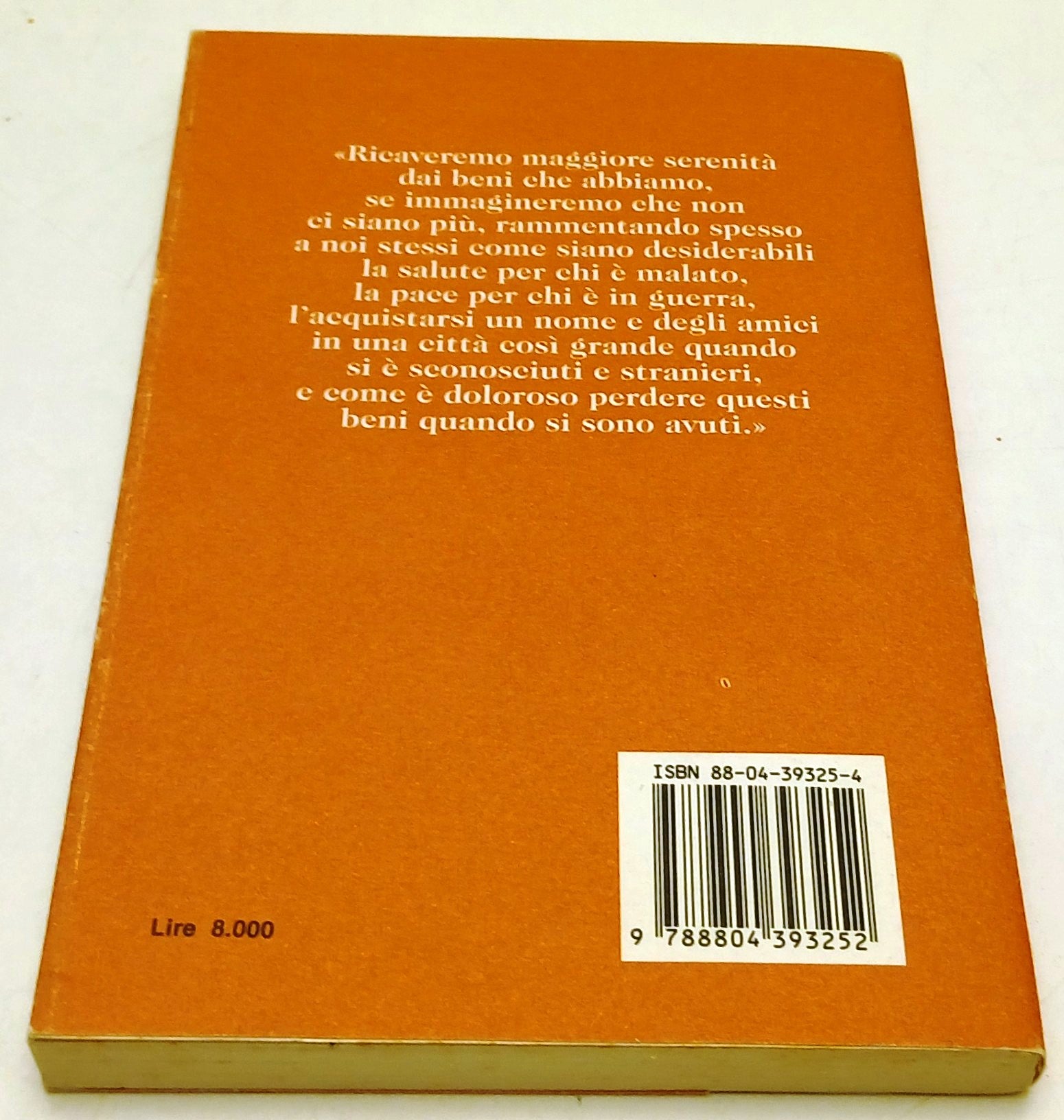 La serenita' interiore - Plutarco - Mondadori Oscar Piccoli Saggi - 1a ed. - XFS