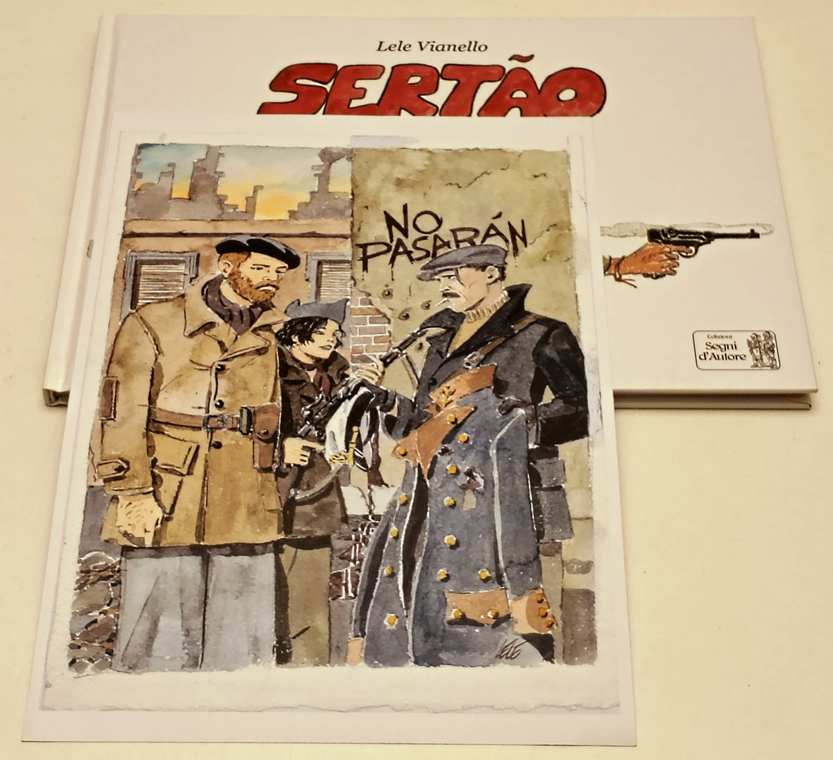 Sertao - Lele Vianello - Segni d'Autore - cartonato con stampa omaggio - L26
