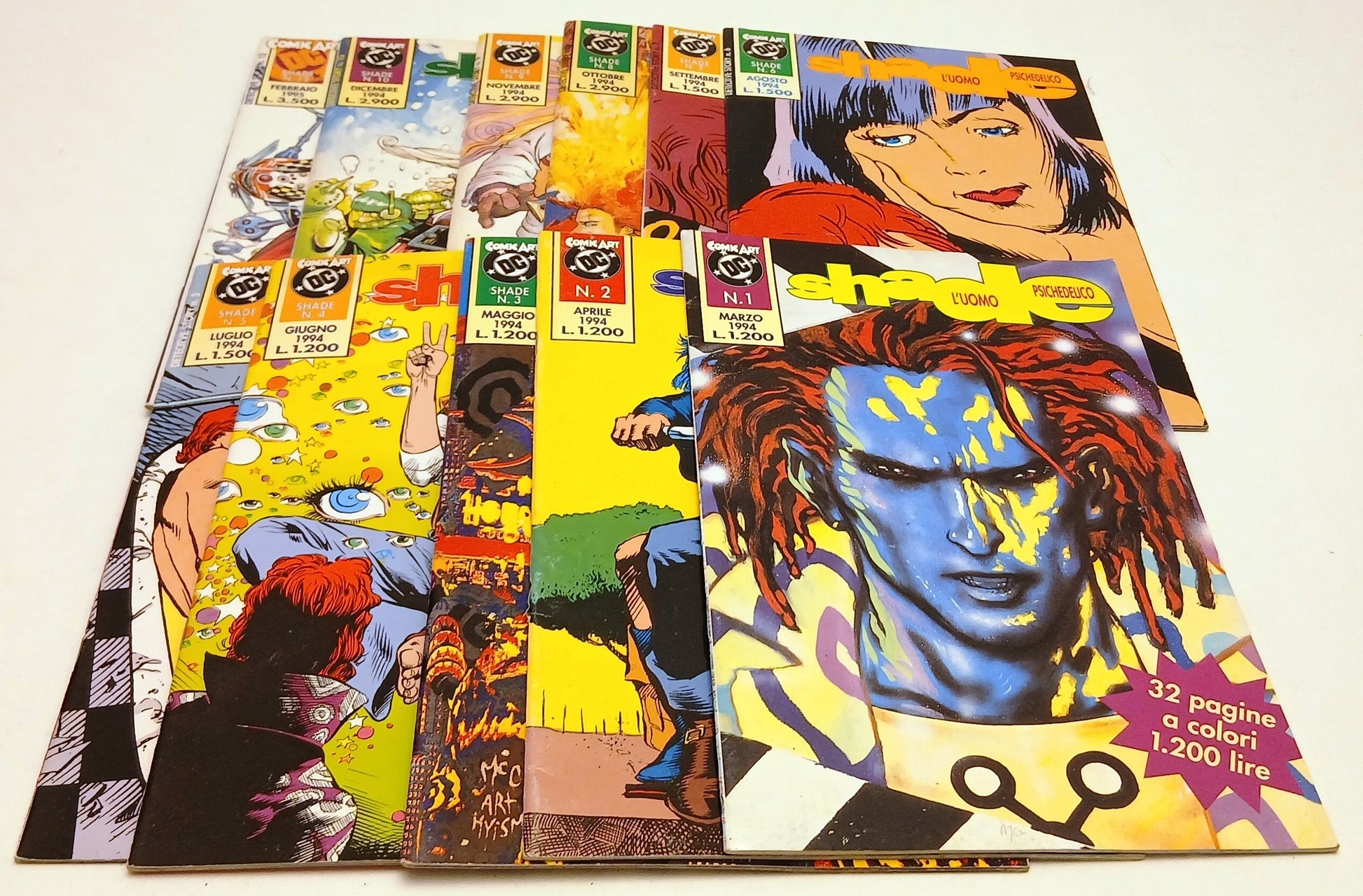 Shade L'uomo psichedelico 1/12 (-11) - Comic Art DC comics presenta - 1994 - N25