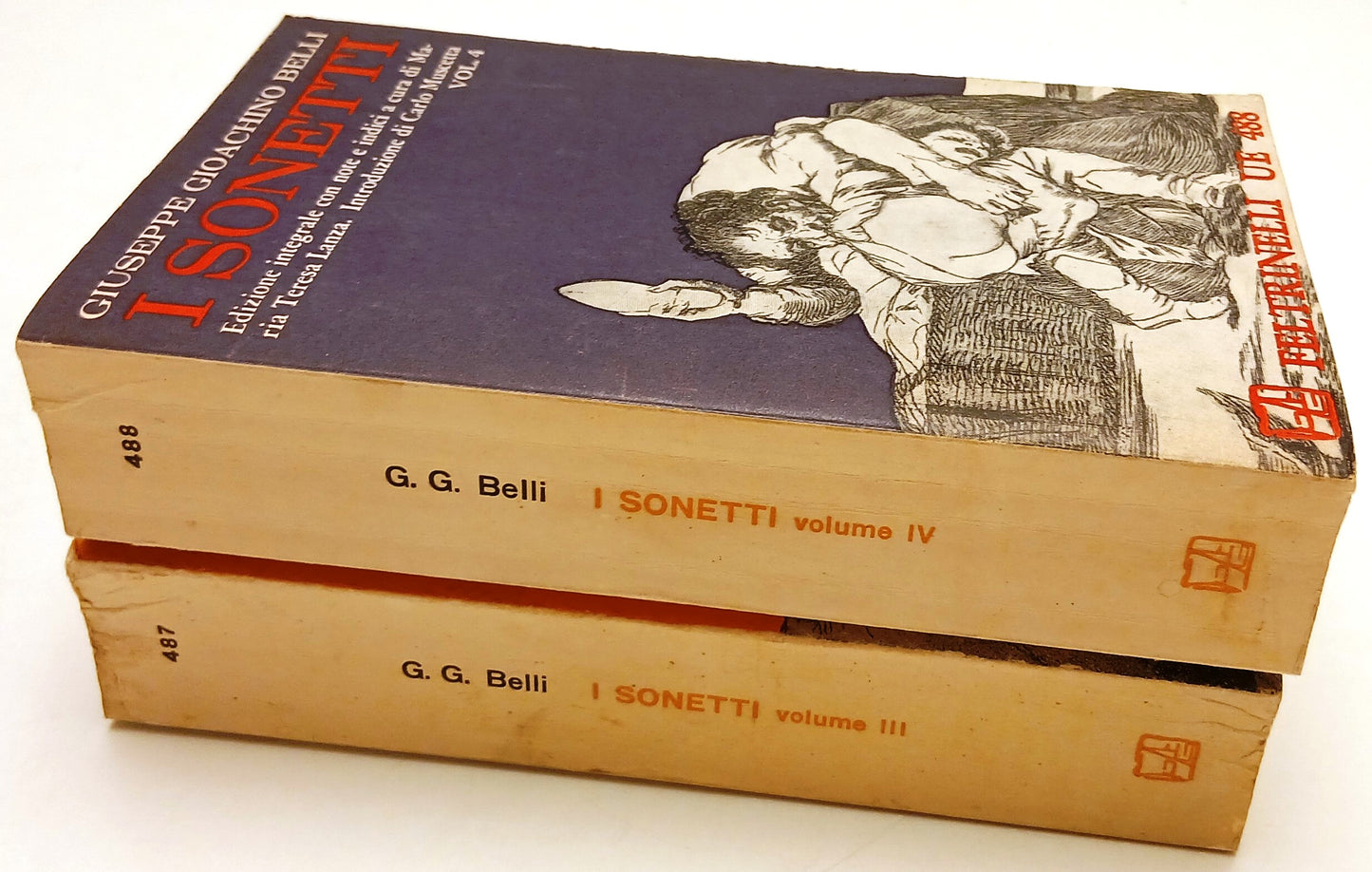 LNP- I sonetti - Gioacchino Belli - Feltrinelli Universale Economica - 1a. ed.