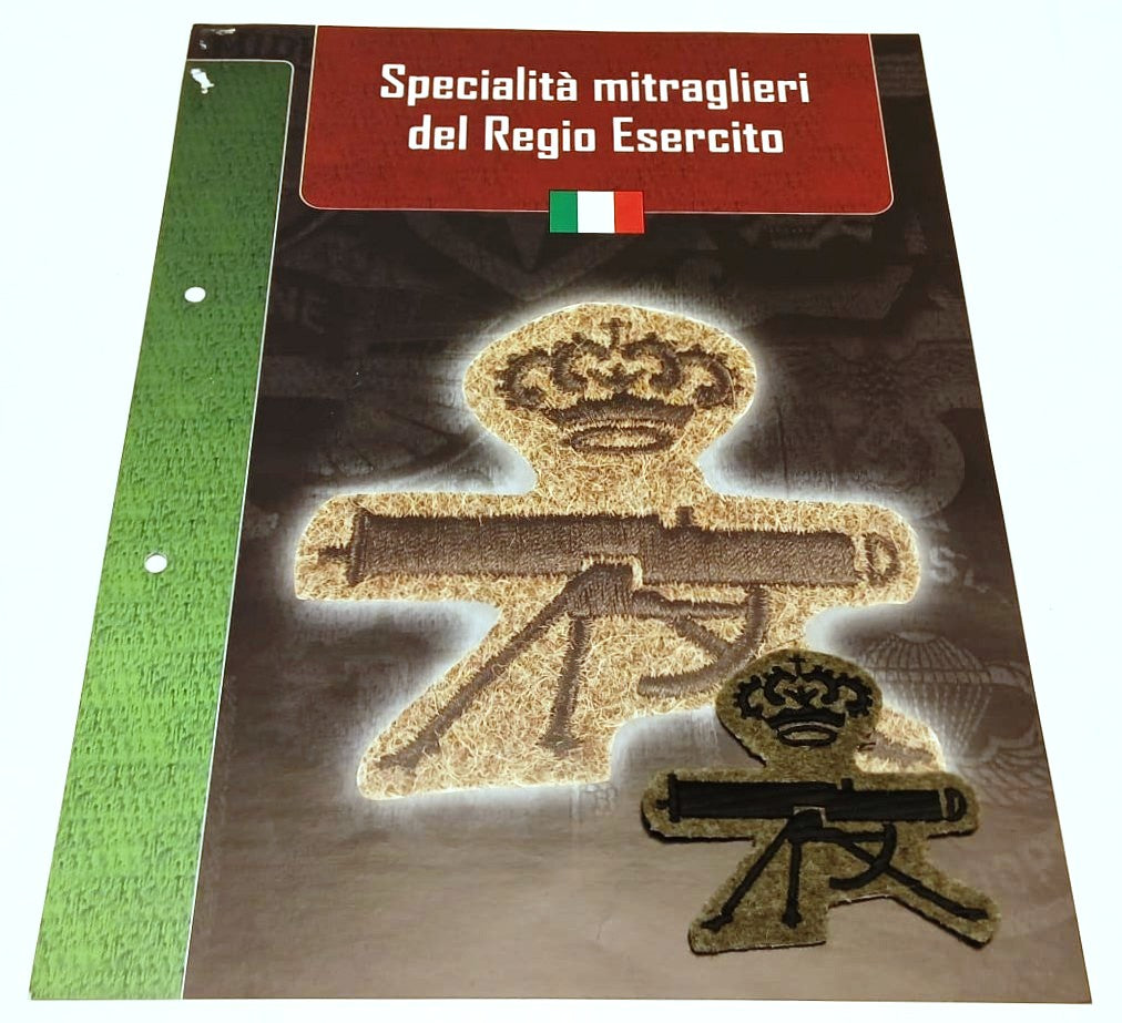 CM- Distintivi militari - Gagliardetto WW2 - Italia Mitraglieri Regio Esercito