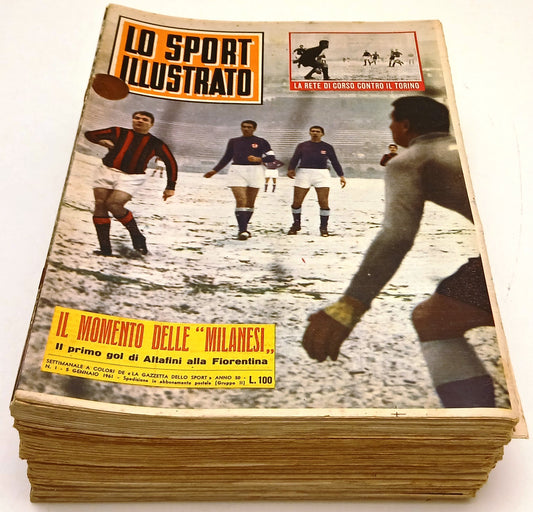 Rivista Lo Sport Illustrato 1/51 anno 1961 - sequenziale - YFS651