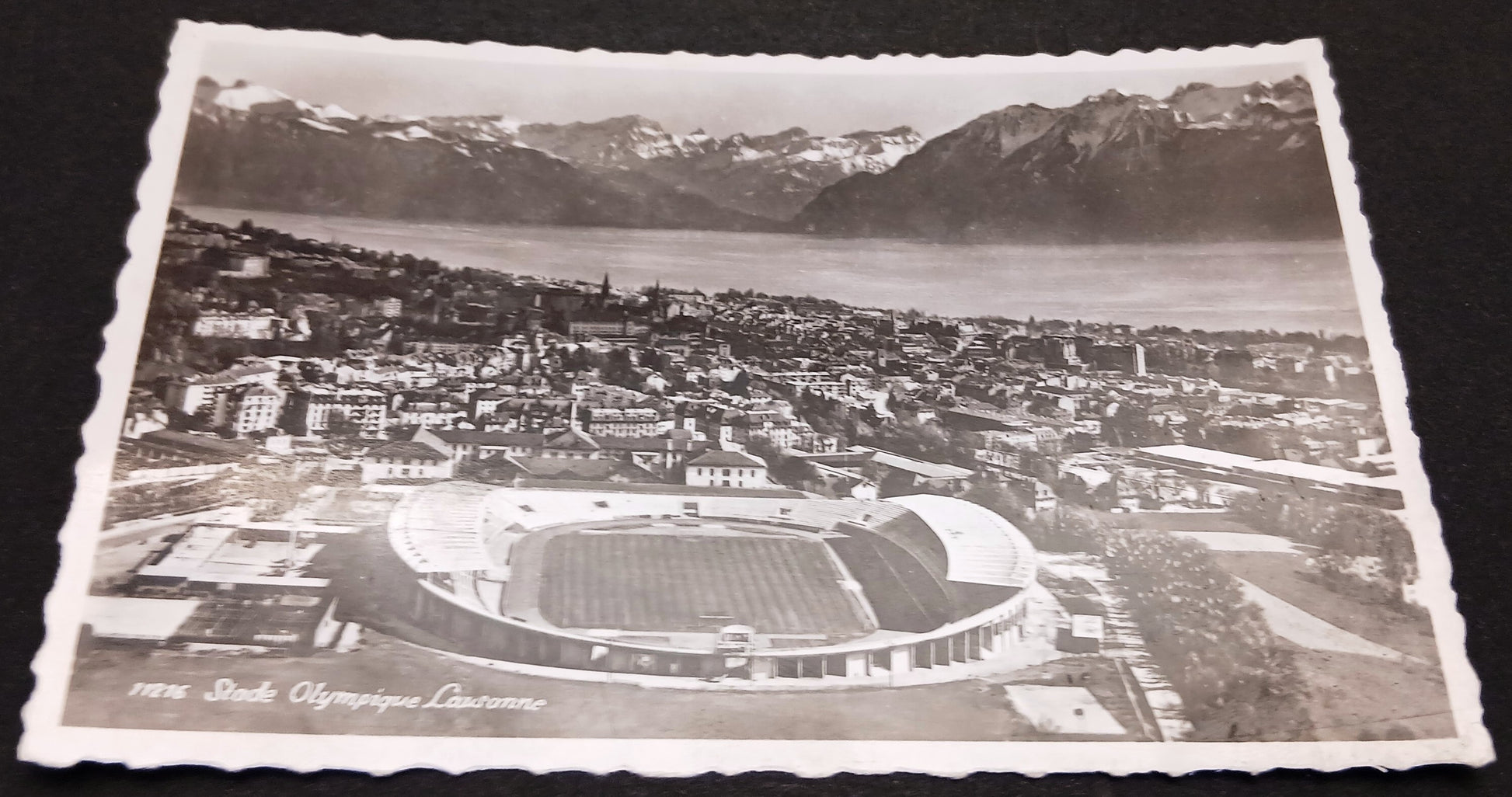 CC- Cartolina viaggiata Stade Olympique Lousanne Stadio Olimpico Losanna-RVSz161