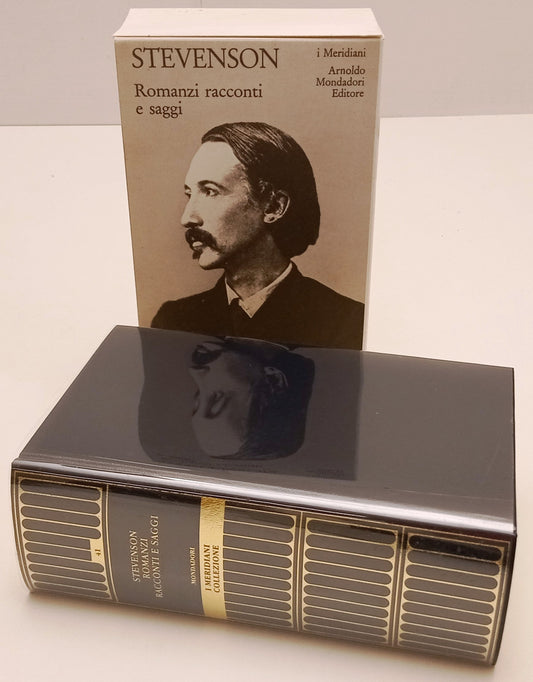 Romanzi racconti e saggi - Stevenson - Mondadori Panorama I meridiani- cofanetto